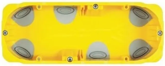 6 modules (7 for Livinglight) box for dry partitions. Dimensions 183x71x52 mm