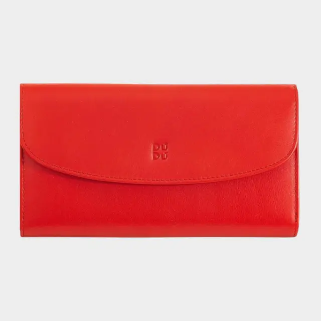 Δερμάτινο Πορτοφόλι Dudu 534-5027-62 614 Κόκκινο - ONESIZE