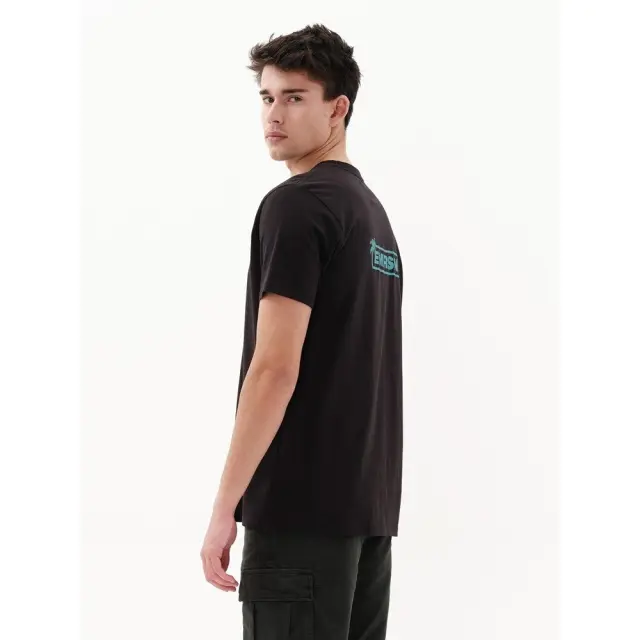 Emerson S/S T-Shirt (231.EM33.15-Black) - Μαύρο 2