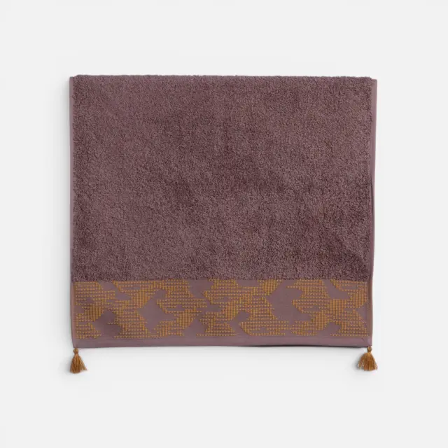 Πετσέτες Μπάνιου (Σετ) Nef-Nef Homeware Zeyn Brown 3