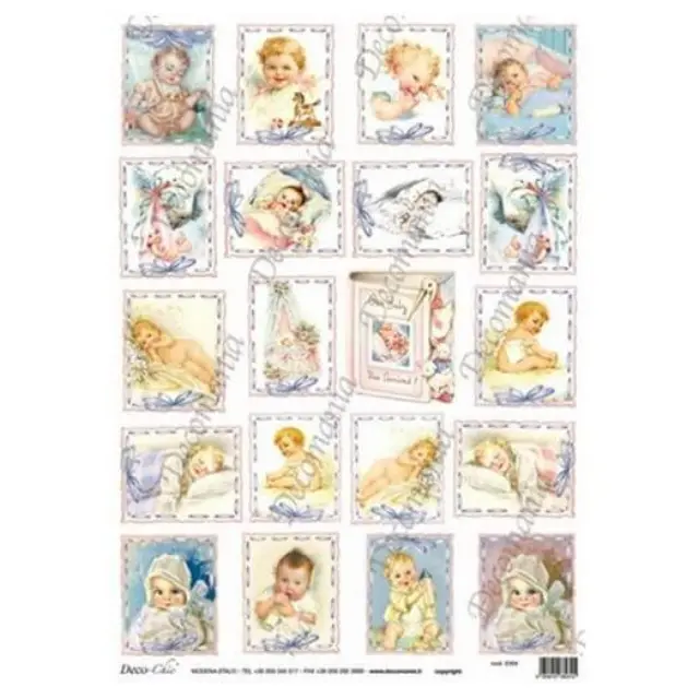 Ριζόχαρτο Decomania για Decoupage 30Χ40cm