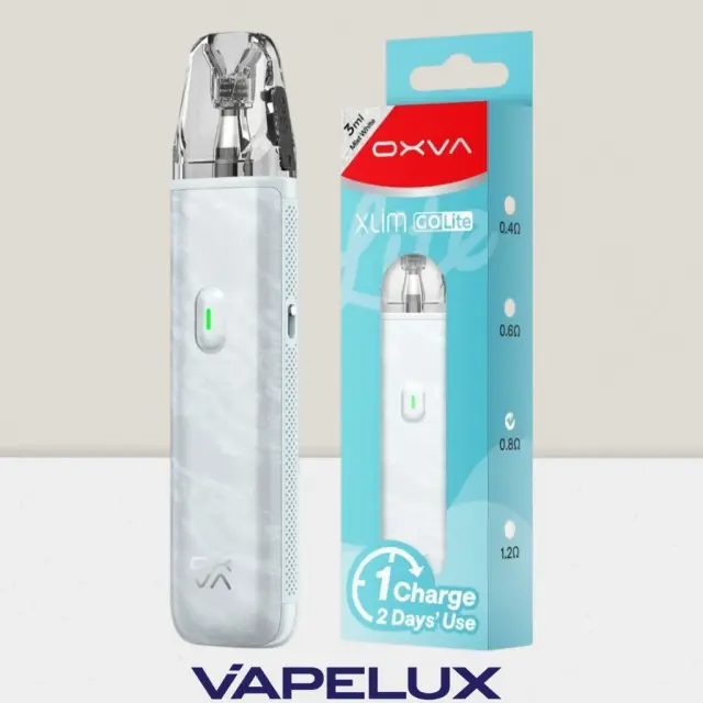 OXVA Xlim Go Lite Pod Kit Mist White 2