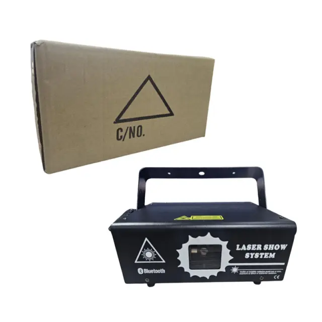 Σύστημα Laser Show με Bluetooth και DMX για Εφέ Φωτισμού - Laser Show System with Bluetooth and DMX for Lighting Effects 027092