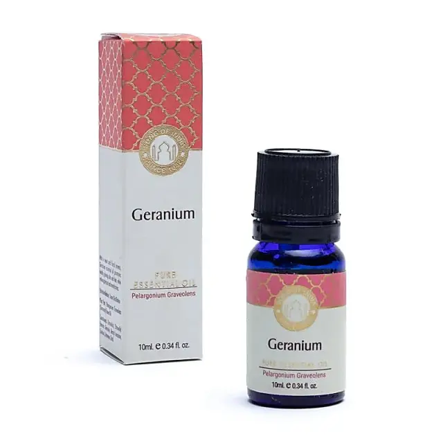 Φυσικό Αιθέριο Έλαιο Γεράνι Geranium Pure Essential Oil Song of India 10ml