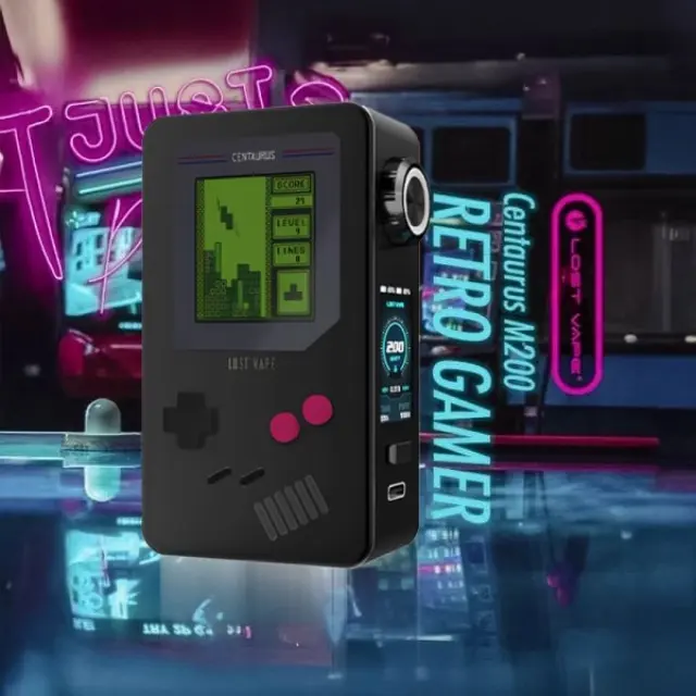 Centaurus M200 Retro Gamer Black Limited Edition Mod - Lost Vape 2