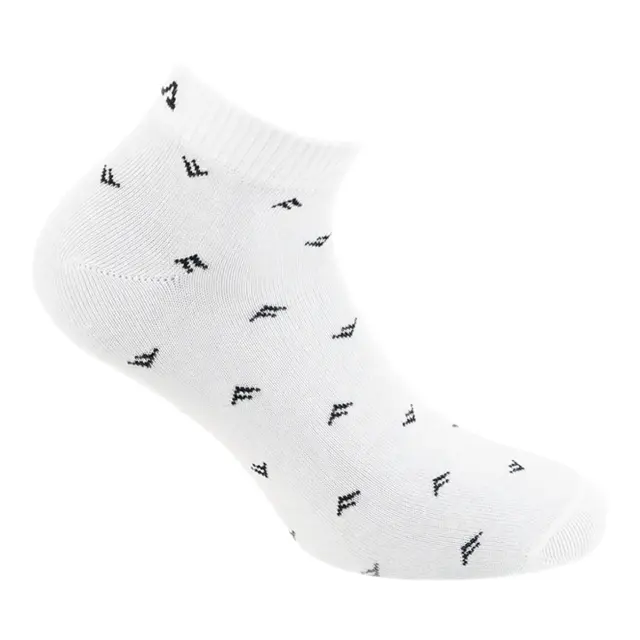 FILA Ανδρικές Κάλτσες Bamboo Quarter Plain - 3 Ζεύγη, Χρώμα Μαύρο-Γκρι-Λευκό 3