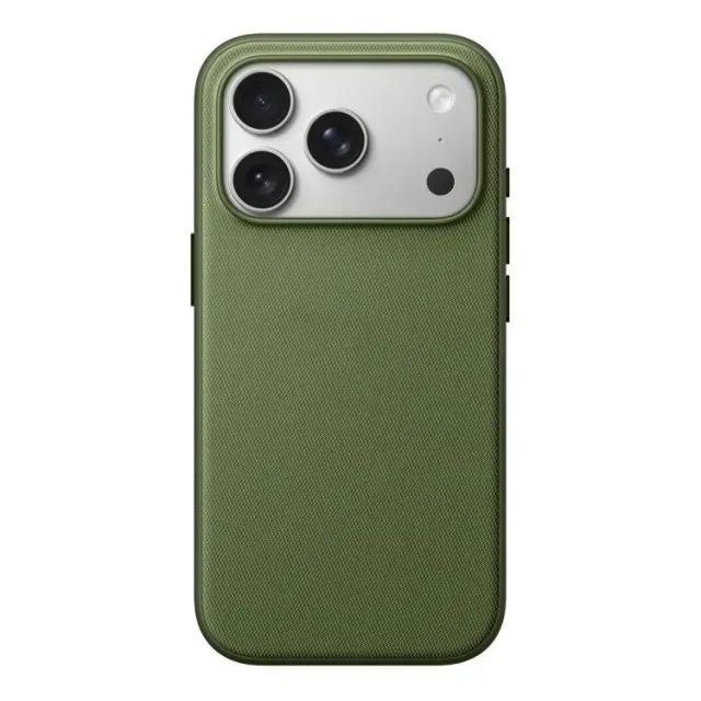 Fabric Texture Magsafe Θήκη για iPhone 17 Pro Max/18 Pro Max-Green OEM