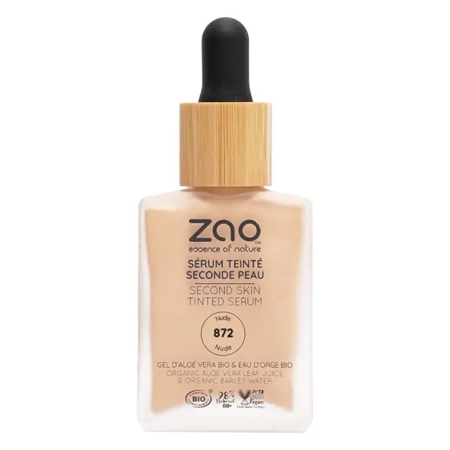 Zao Organic Tinted Serum – Βιολογικός Ορός με Χρώμα - Zao 872 Tinted Serum