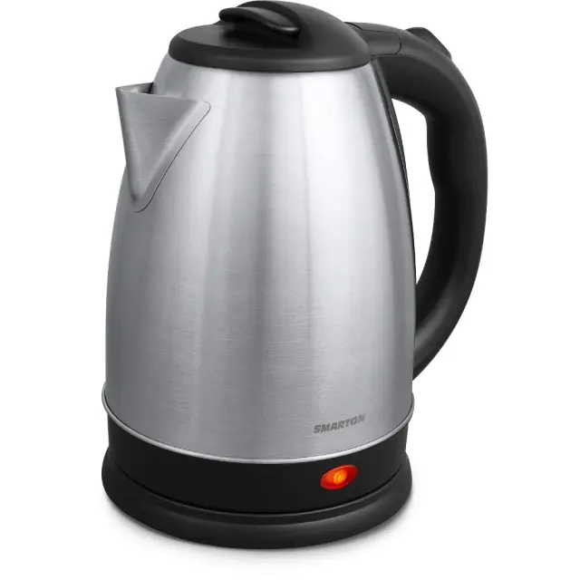 Βραστήρας Smarton WK 300 1.8lt 1500W από Ανοξείδωτο Ατσάλι Ασημί