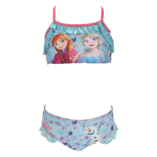 Disney Frozen Frolic Παιδικό μαγιό μπικίνι Σιέλ Σιέλ
