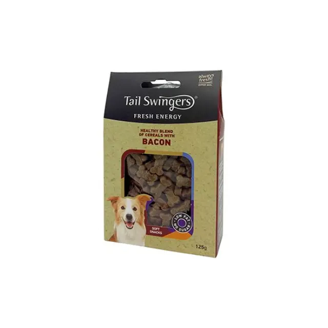 Tail Swingers Απαλά Σνακ Μπέικον 125gr