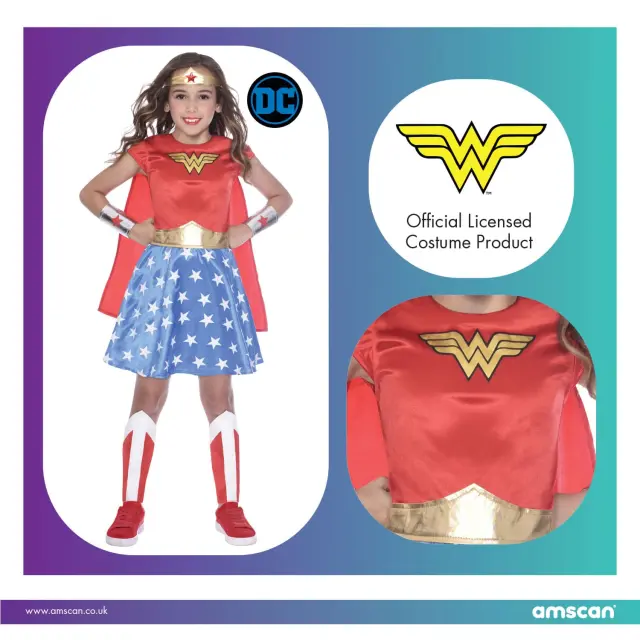 Στολή Wonder Woman Classic Costume 4-6 Ετών