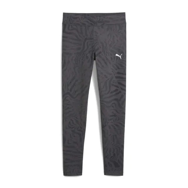 Puma Girl's TAD Essentials Allover Print Tights Μαύρο 688512-01 (Puma)