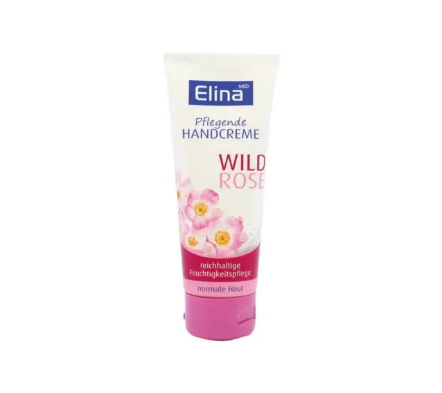 Κρέμα Χεριών Elina Wild Rose 75ml Σε Σωληνάριο