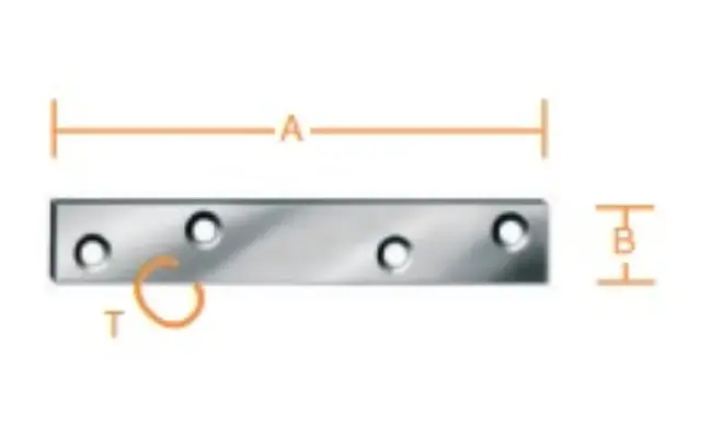 Λαμάκι Σύνδεσης 100x15mm