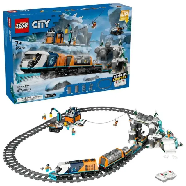 LEGO City Explorers' Arctic Polar Express Train για 7+ Ετών 1517τμχ