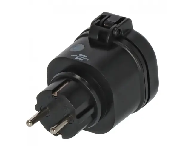 Μονόπριζο εξωτερικού χώρου Smart Brennenstuhl Connect 1294860100 - WiFi - Φωνητικός έλεγχος - Χρονοδιακόπτης - IP44 - Καπάκι - Black1294860100 3