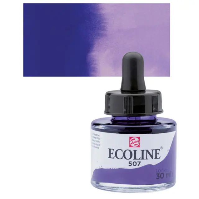 Μελάνι Talens Ecoline - 507 Ultramarine Violet - 30ml