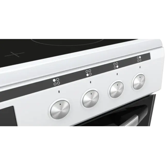 Elco 70447CW Ηλεκτρική Κουζίνα με Κεραμικές Εστίες και Φούρνο 69lt Π60εκ. Λευκή 2