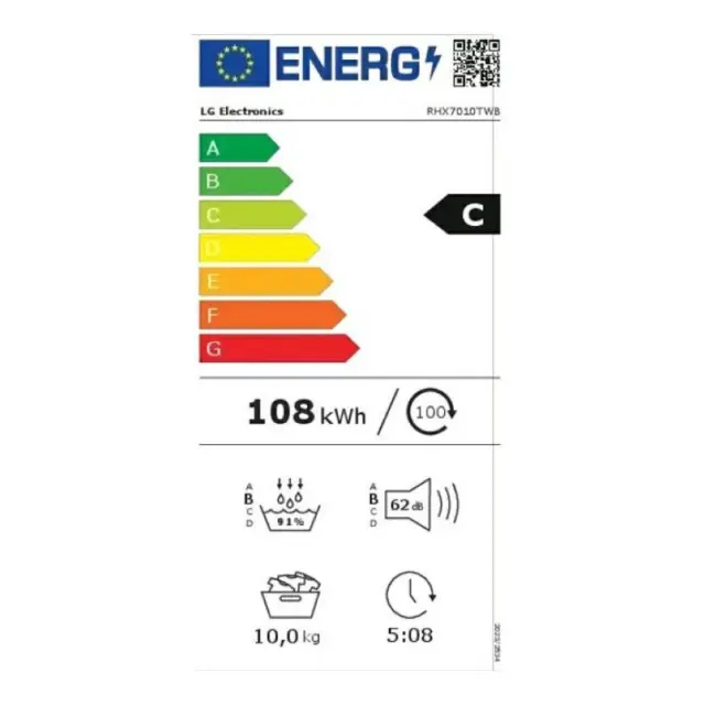 ΣΤΕΓΝΩΤΗΡΙΟ 10kg RHX7010TWB LG A+++(C) 3