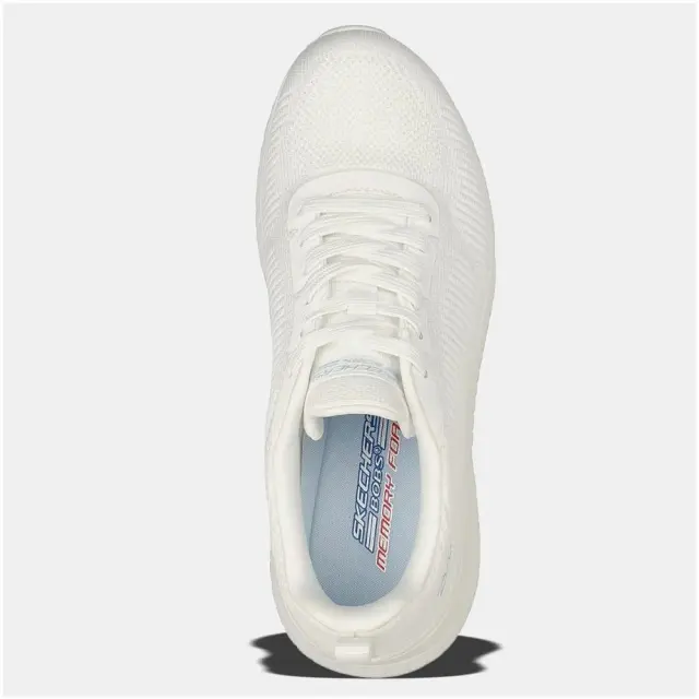 Skechers Bobs Squad Chaos-Face Off (117209-OFWT) - Λευκό 3