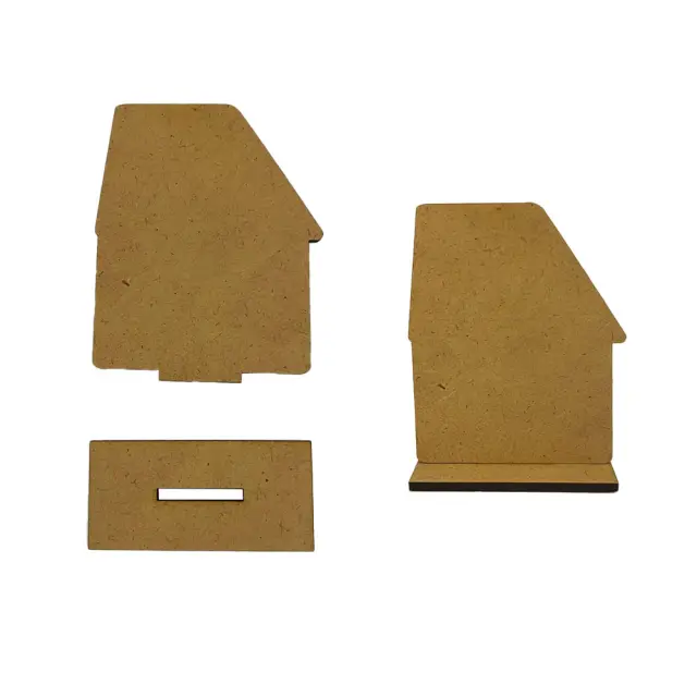 Διακοσμητικά σχέδια MDF, Stamperia, Silent Sea, Σπίτια με βάση 3