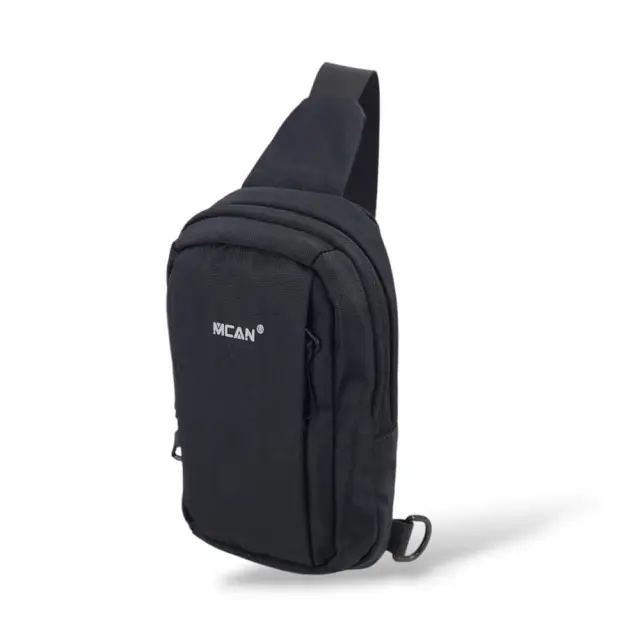 Αδιάβροχο Τσαντάκι Bodybag MCAN M-826. (Διαστάσεις 15x7x26) - Μαύρο 2