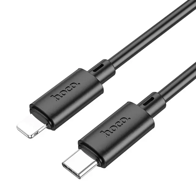 HOCO cable Type C to iPhone Lightning 1m 8-pin Power Delivery 20W Gratified X88 black