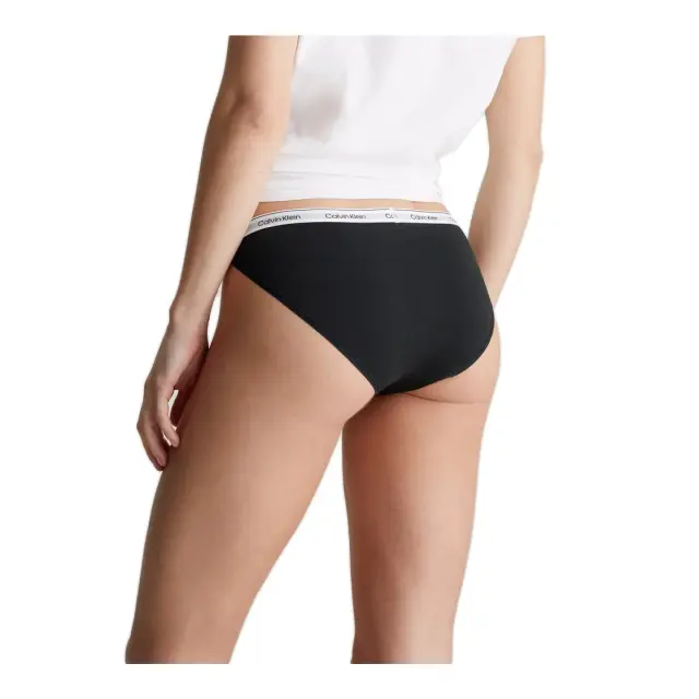 Calvin Klein Γυναικείο Slip Bikini Modern Logo, Χρώμα Μαύρο - XL 2