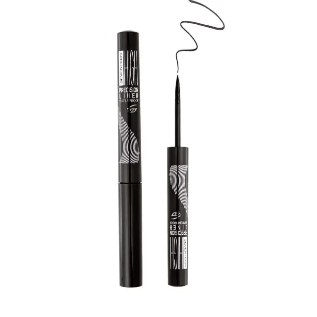 Seventeen High Precision Waterproof Liquid Eye Liner 1.8ml | 01 Black