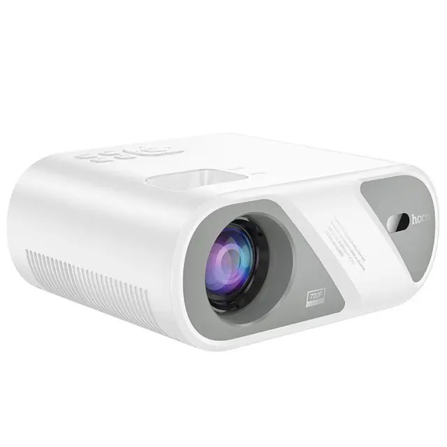 Hoco Mini Projector Λάμπας LED με WiFi Λευκός DT1