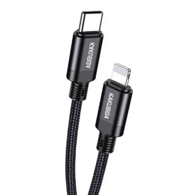 Καλώδιο USB type-c to lightning Kakusiga KSC-970 27W 1m black