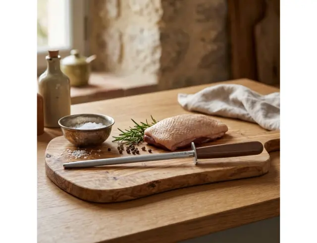 Μασάτι Victorinox Wood στρογγυλό, μεσαίου φινιρίσματος, με μήκος 23cm7.8308