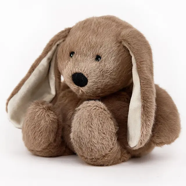 WARMIES Λούτρινο - Θερμοφόρα Κατά των Κολικών Brown Bunny Λαγούδακι Καφέ 3