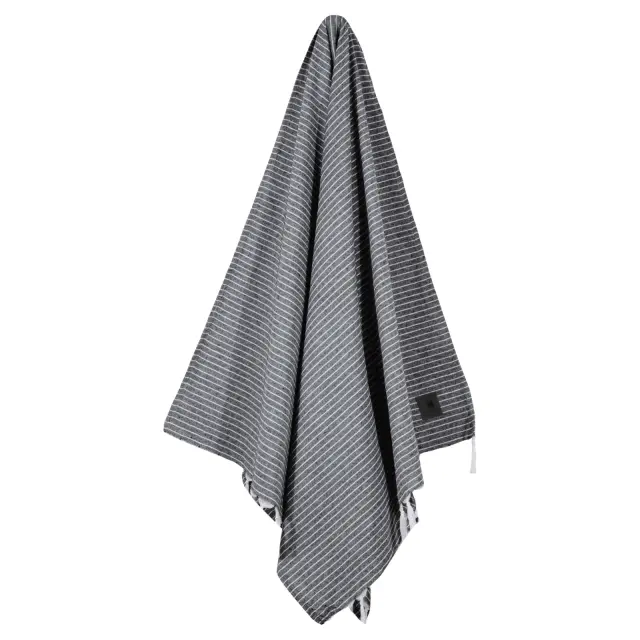 Πετσέτα Θαλάσσης-Παρεό 80x170 220gsm Essential Greenwich Polo Club 5241 Black 100% βαμβακερό 2