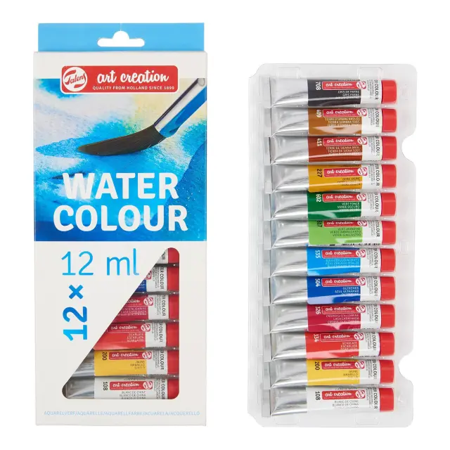 Σετ Ακουαρέλας Talens Art Creation 12 Χρώματα 12ml