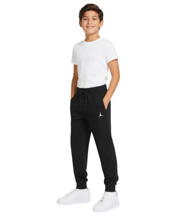 Jordan - Παιδικό Παντελόνι Φόρμας MJ Brooklyn 95F119-023 Μαύρο - 8 ετών 2