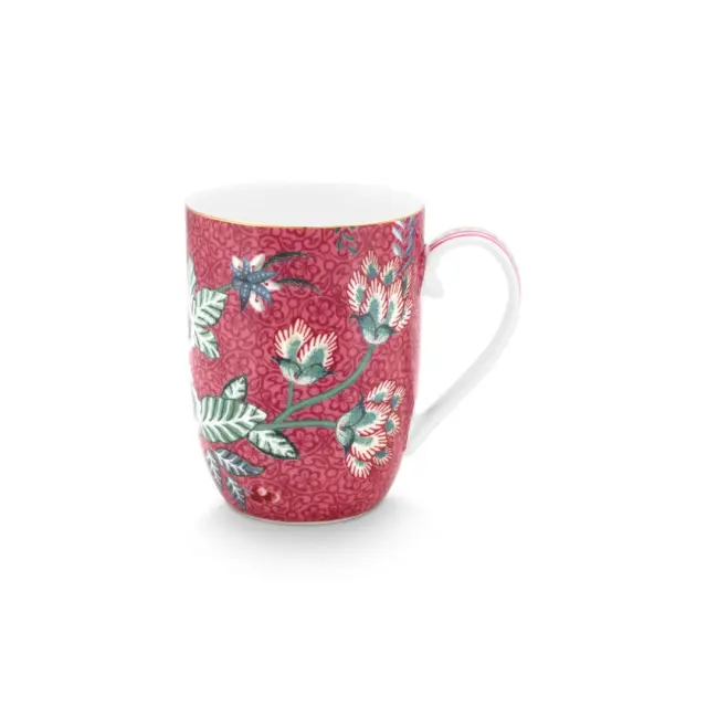 Pip Studio Σετ 2 Κούπες 145ml / Set 2 Mugs in a Gift Box: Flower Festival (2 χρώματα) - Ροζ 3