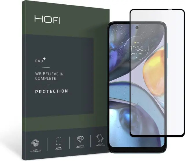 Hofi Glass Pro+ Motorola Moto G22 Black