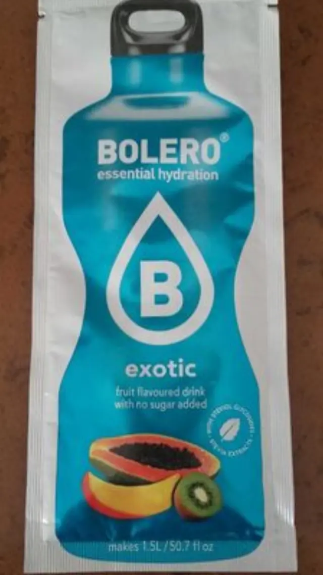 BOLERO Εξωτικά Φρούτα - Χυμός σε σκόνη για 1,5L (σακουλάκι 9γρ)