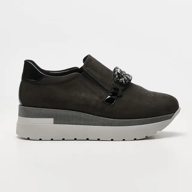 Comart Sneakers Γυναικείο Άλλα Υλικά Γκρί ART/5474 TAUPE