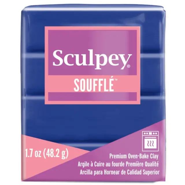 Πηλός Κοσμημάτων Sculpey Souffle - 6005 Cornflower - 48gr