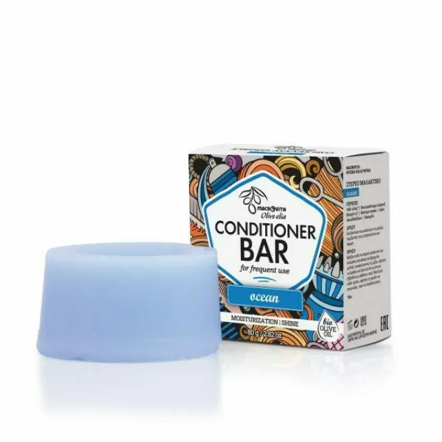 Macrovita Olive.elia Ocean Conditioner Ενυδάτωσης για Όλους τους Τύπους Μαλλιών 80gr