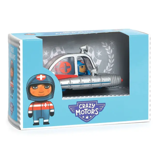 Djeco Διαστημικό Ασθενοφόρο με Φιγούρα "Space Ambulance" (3+ ετών) 05458
