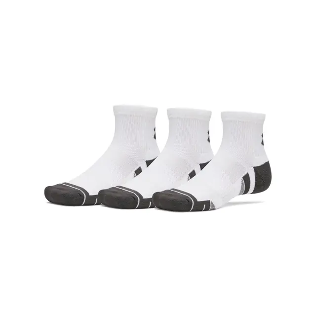 Under Armour Perf Tech Qtr (3Pair) (6015138-100) - Λευκό
