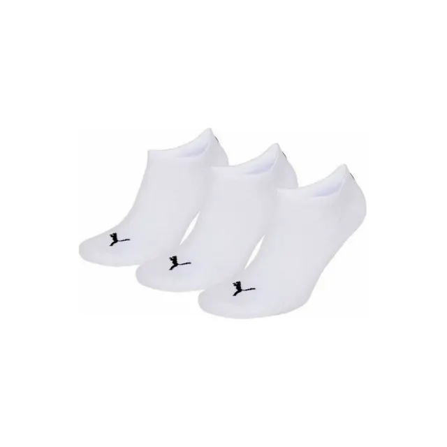 Puma Unisex Sneaker PLA 3 Pairs No Show Dobotex Socks Άσπρο 261080001-300 (Puma) - Large