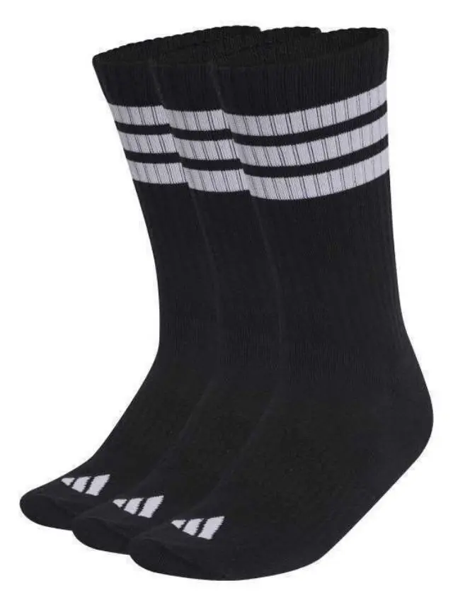 adidas Αθλητικές Κάλτσες Μαύρες 3 Ζεύγη KC9641