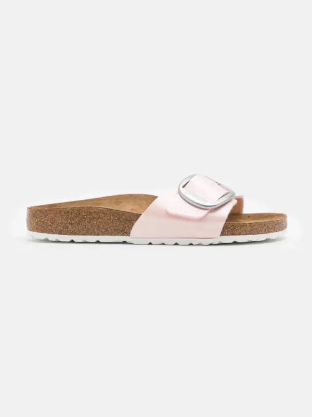Birkenstock Πέδιλα Γυναικείο Birko-Flor(ανθεκτικό υλικό της Birkenstock-επιτρέπει την επαφή με το νερό) Ροζ BIR/MADRID BIG BUCKLE 1018773 L/ROSE 3