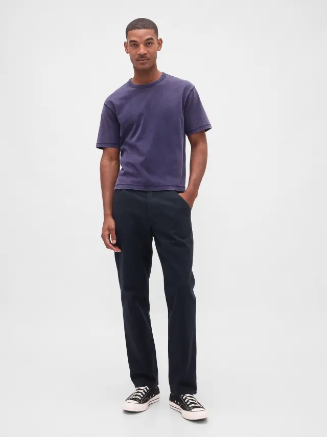Relaxed Straight Utility Khakis Παντελόνι NEW CLASSIC NAVY - 30X32