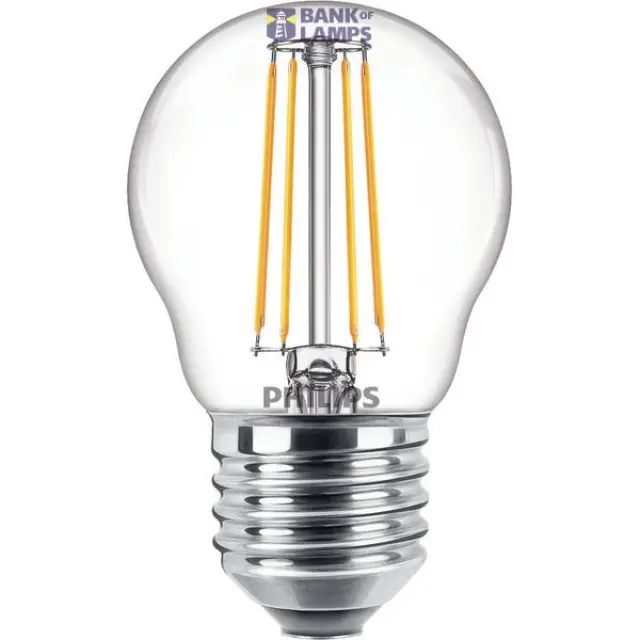 CLA LEDLuster ND 4.3-40W E27 827 P45 CL